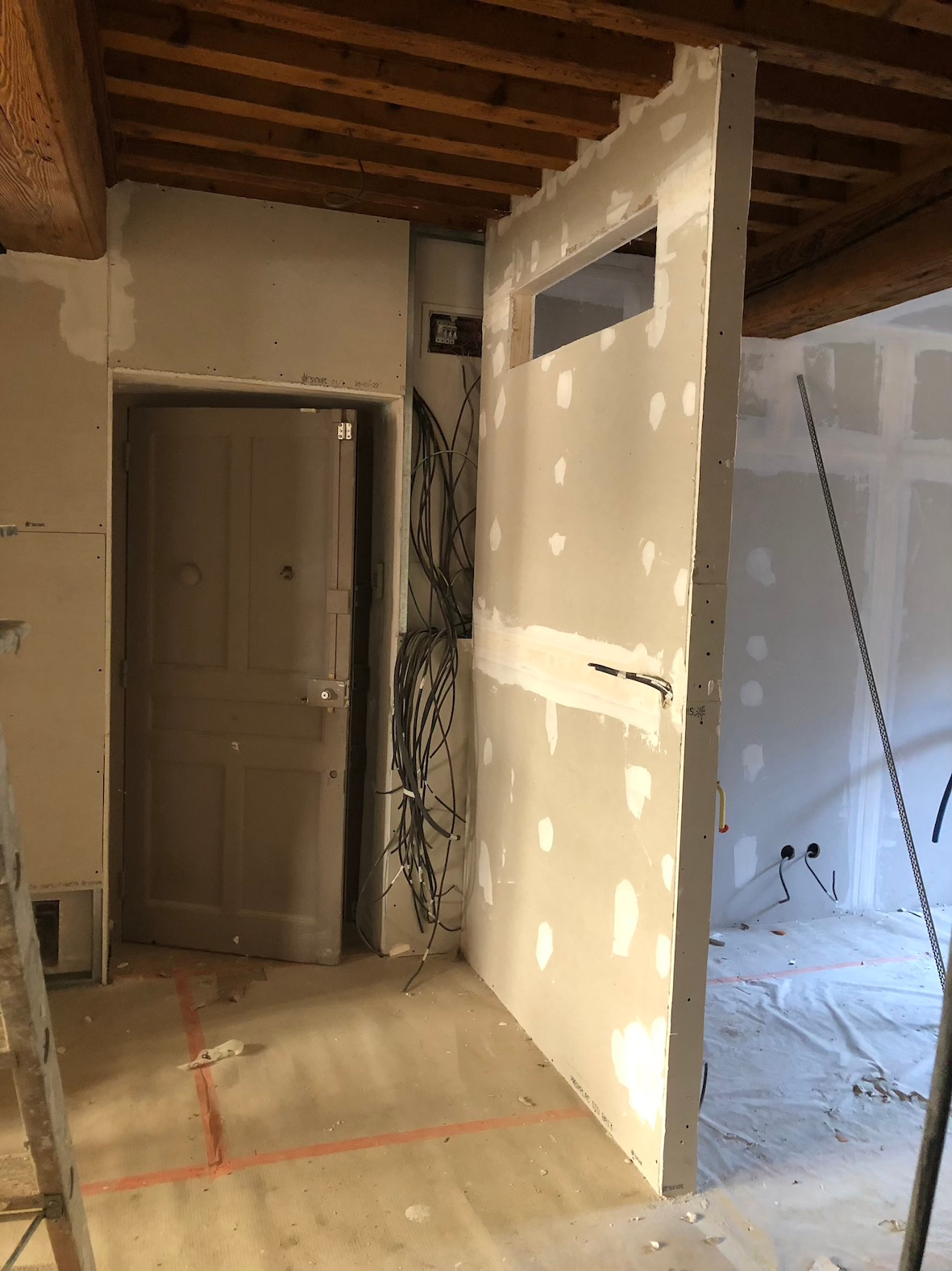 Préparation des travaux – chantier